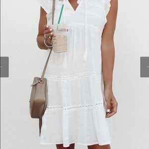 White summer dress